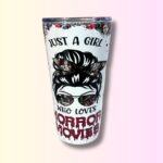 Kubek termiczny dla fanki horrorów front