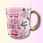 Kubek dla stylistki rzęs