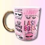 Kubek na prezent dla stylistki rzęs