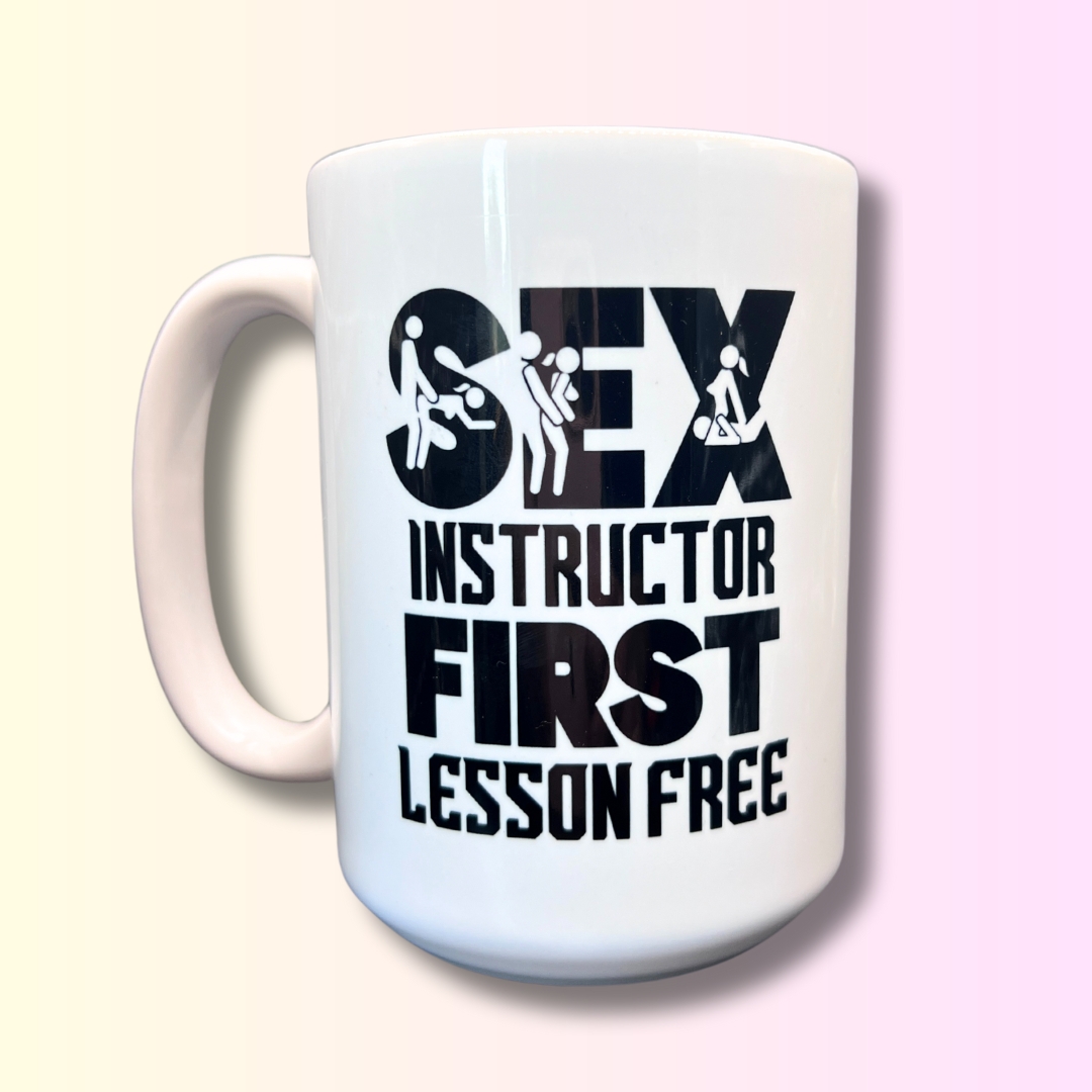 Kubek sex instructor na prezent