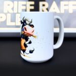 Kubek co Ty kurwa miałczysz z krówką nowy