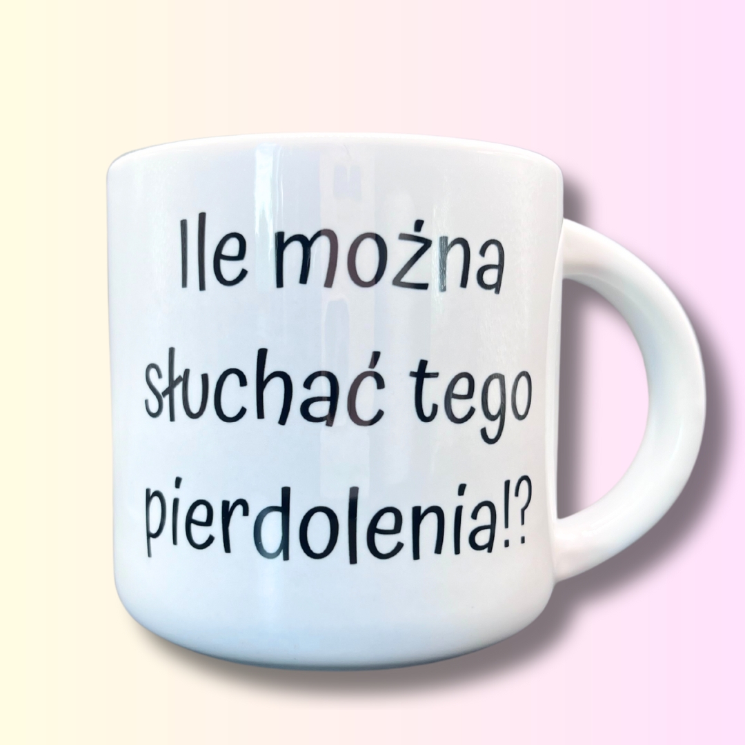 Kubek ile można słuchać tego