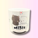 Kubek chce misie kawy