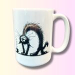 Kubek nie bądź taki elokwentny w swojej z kotem