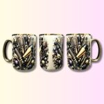 Kubek dla fryzjerki premium złoty