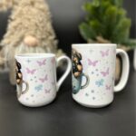 Kubek chcę spać z pieskiem dla niej