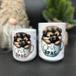 Kubek chcę spać ze słodkim pieskiem