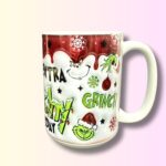 Kubek feeling grinchy na boże narodzenie