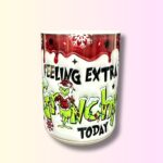 Kubek feeling grinchy na boże narodzenie na prezent