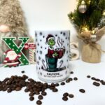 Kubek grinch maycause heart growth na święta