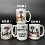 Kubek na dzień nauczyciela jestem nauczycielem a ty jakie masz supermoce