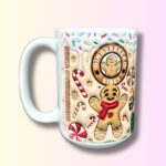 Kubek pierniczkowy na boże narodzenie