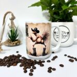 Kubek pocałuj mnie w dupę z kurakiem