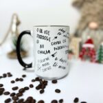 Śmieszny kubek dla prezesa z przekleństwami