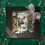 Zestaw prezentowy z kubkiem z reniferem