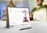 Kalendarz biurkowy KikiCup 2026 grudzień