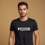 Koszulka pojeie mnie zaraz czarna unisex