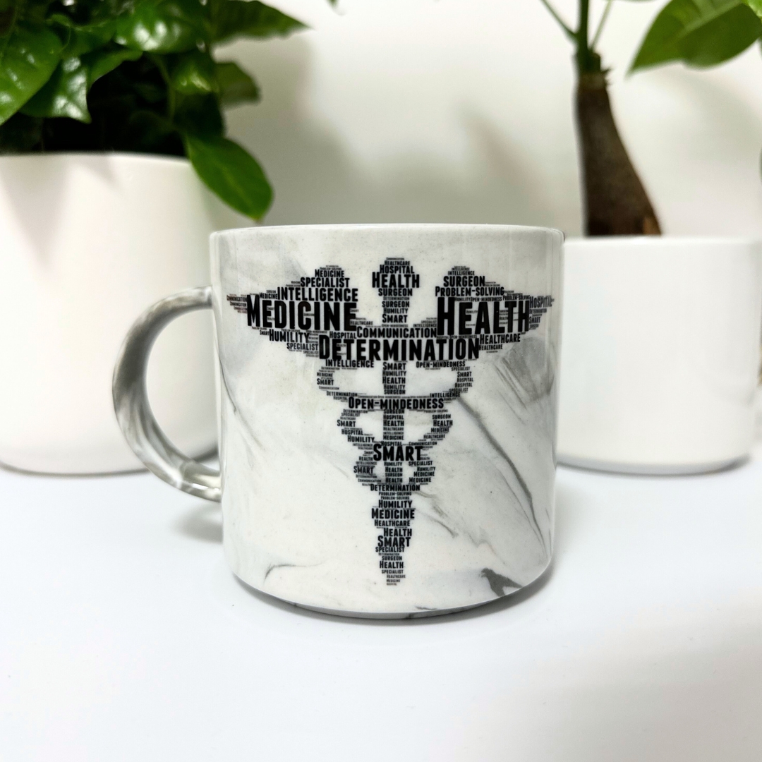 Kubek dla doktora na podziękowanie