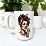 Kubek nie wiem nie znam się nie orientuję się zajeana robotą jestem nowy retro dla niej