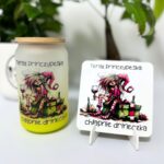 Słoiczek teraz princzypeska chlapnie drineczka z podkładką