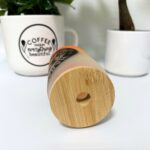 Słoiczek warning the girls are drinking again pomarańczowy na słomkę