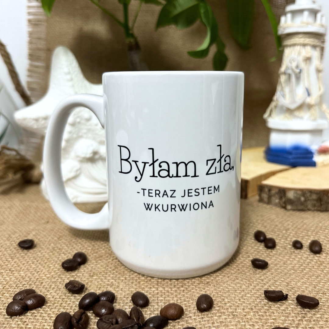 Kubek byłam zła, teraz jestem wkuwiona dla niej bez cenzury