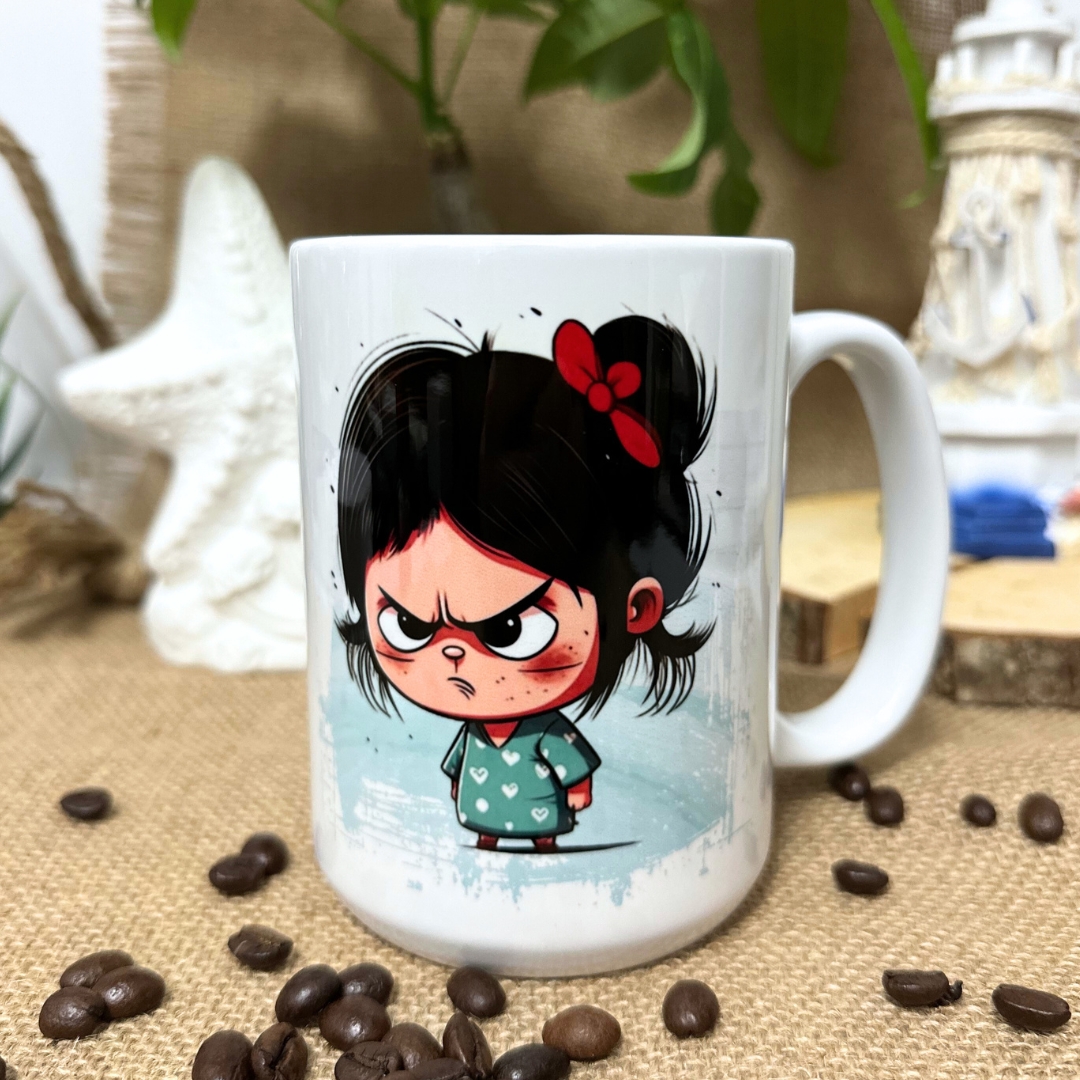 Kubek byłam zła, teraz jestem wkuwiona dla niej