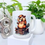 Kubek kura mać pojeie mnie zaraz z bobrem na prezent