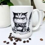 Kubek nie zesraj się z kotkiem