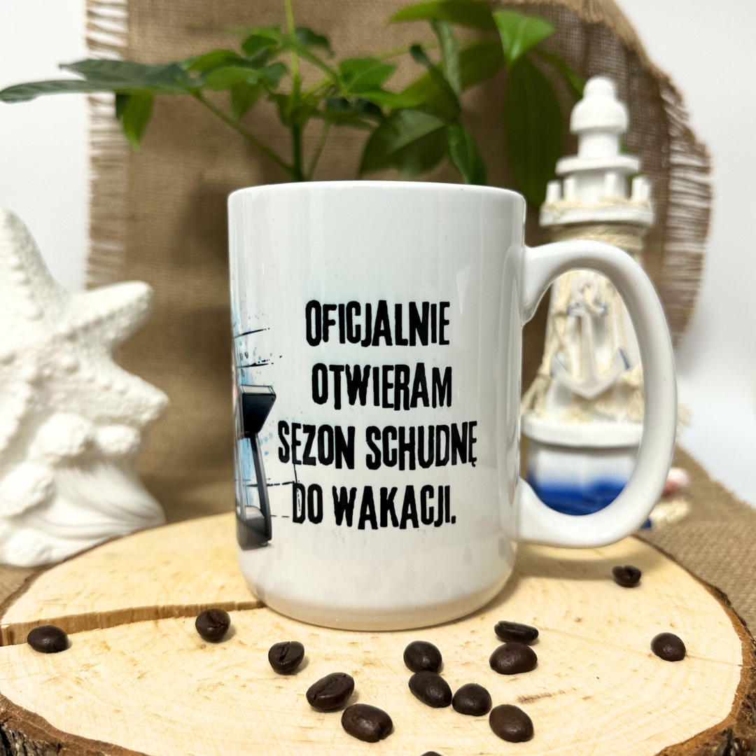 Kubek oficjalnie otwieram sezon schudnę do wakacji