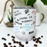 Kubek termiczny moje zaklęcia 400ml kolorowy z przykrywką