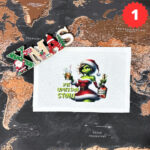 Podkładka pod talerz świąteczne wzory z panią grincz