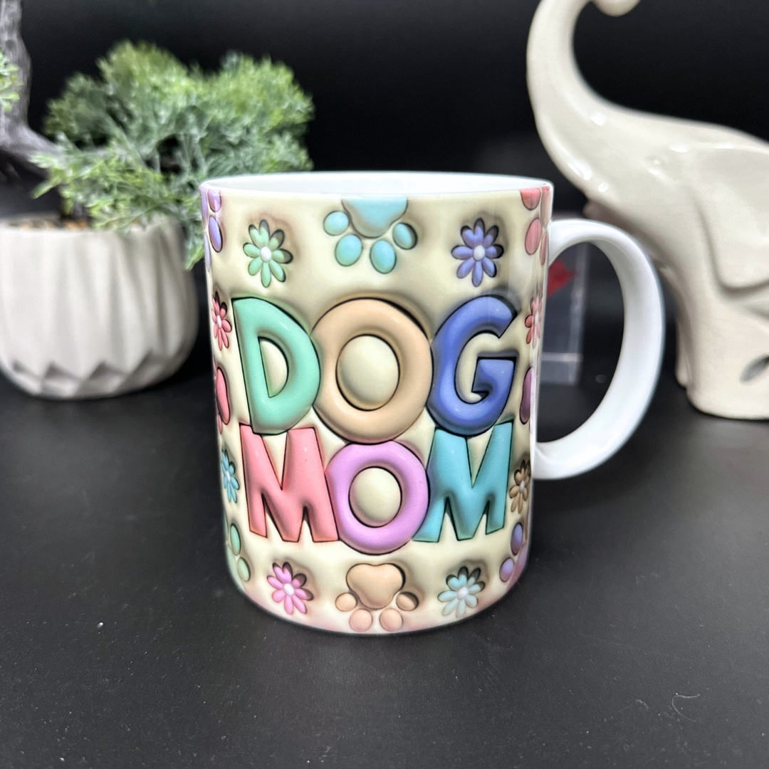 Kubek ceramiczny dog mama