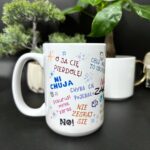 Kubek moje zaklęcia kolorowy pastelowy styl