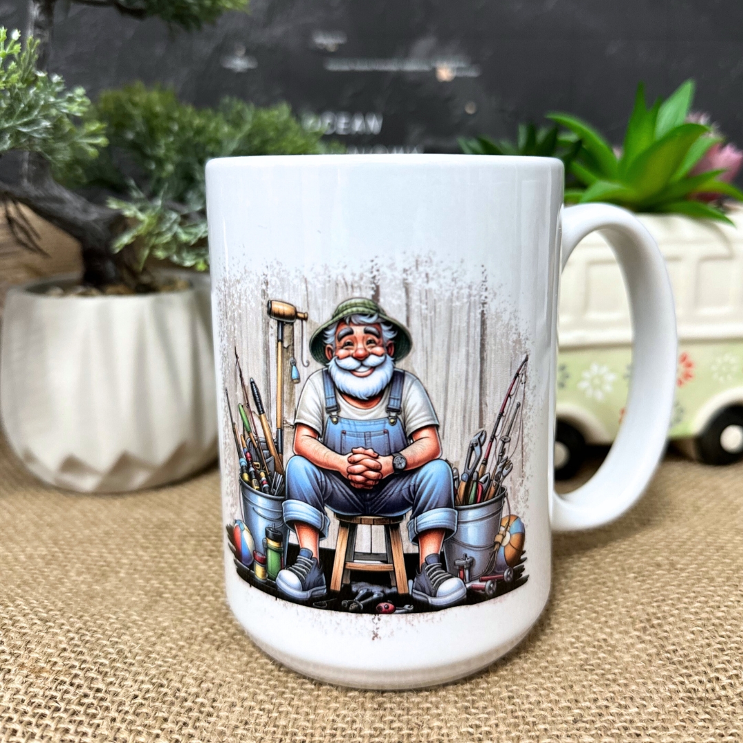 Kubek na dzień dziadka dziadek ma uszy które naprawdę słuchają