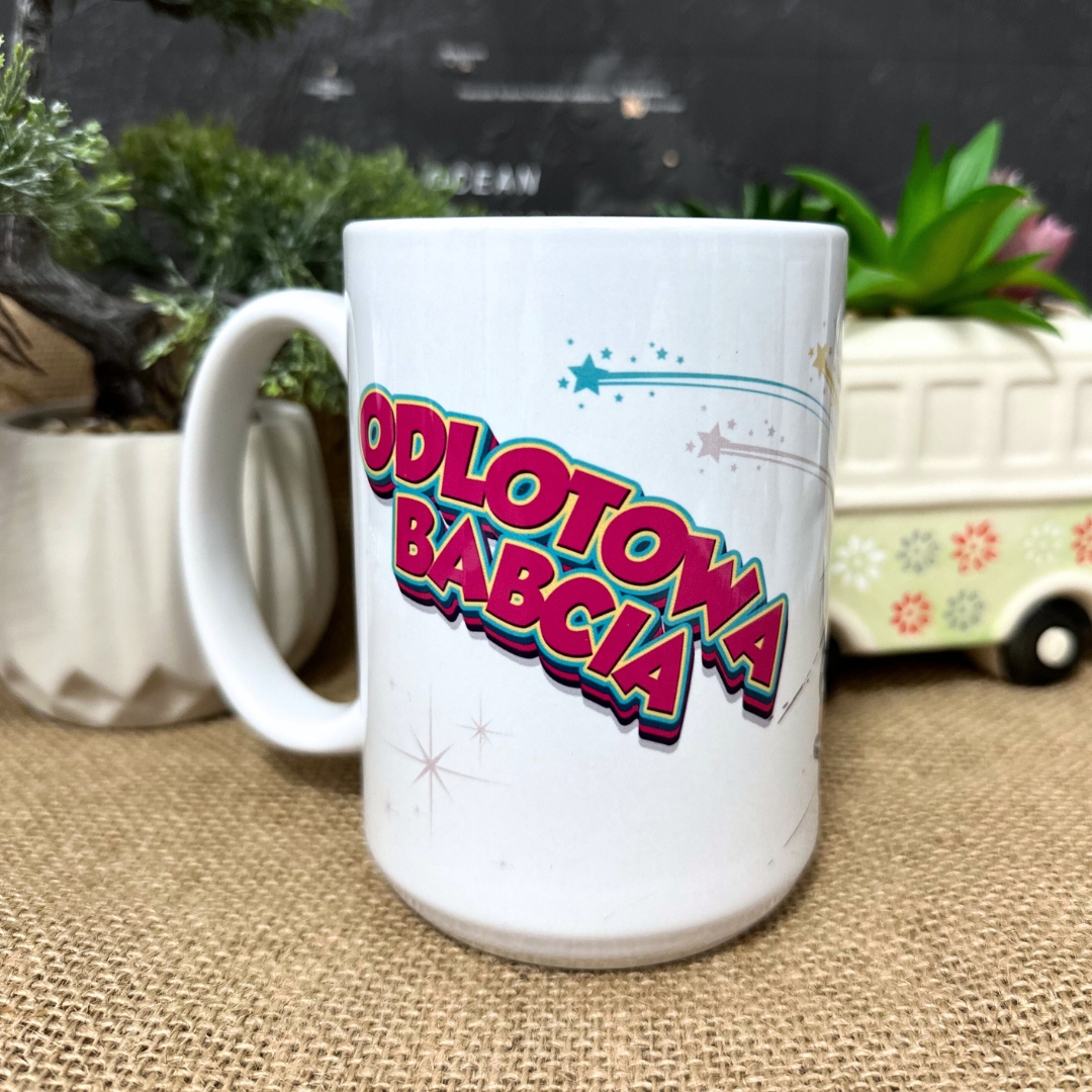Kubek odlotowa babcia