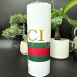 Kubek termiczny bart supreme gucci biały