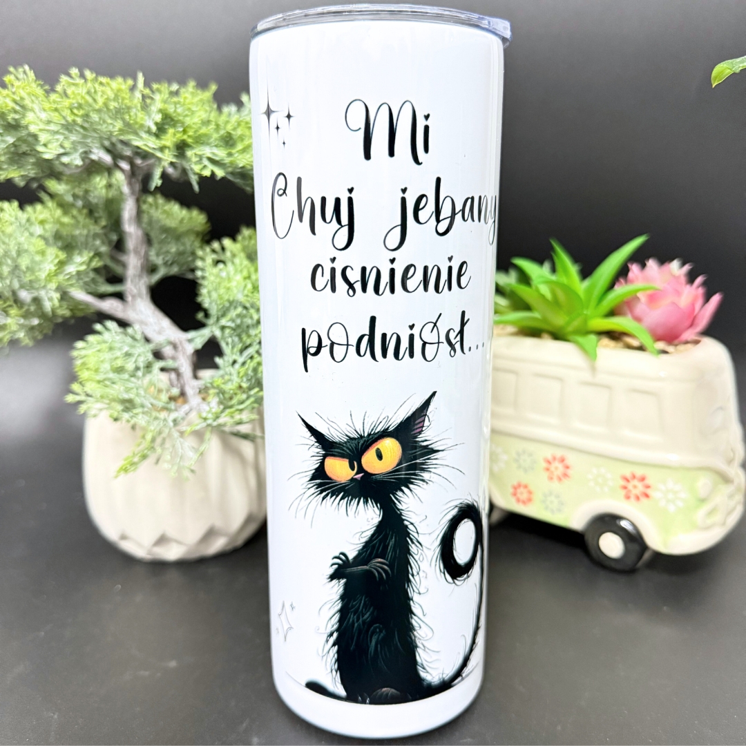 Kubek termiczny mi chuj jebany ciśnienie podniósł