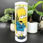 Kubek termiczny żółty bart