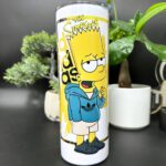 Kubek termiczny żółty bart adidas prezent