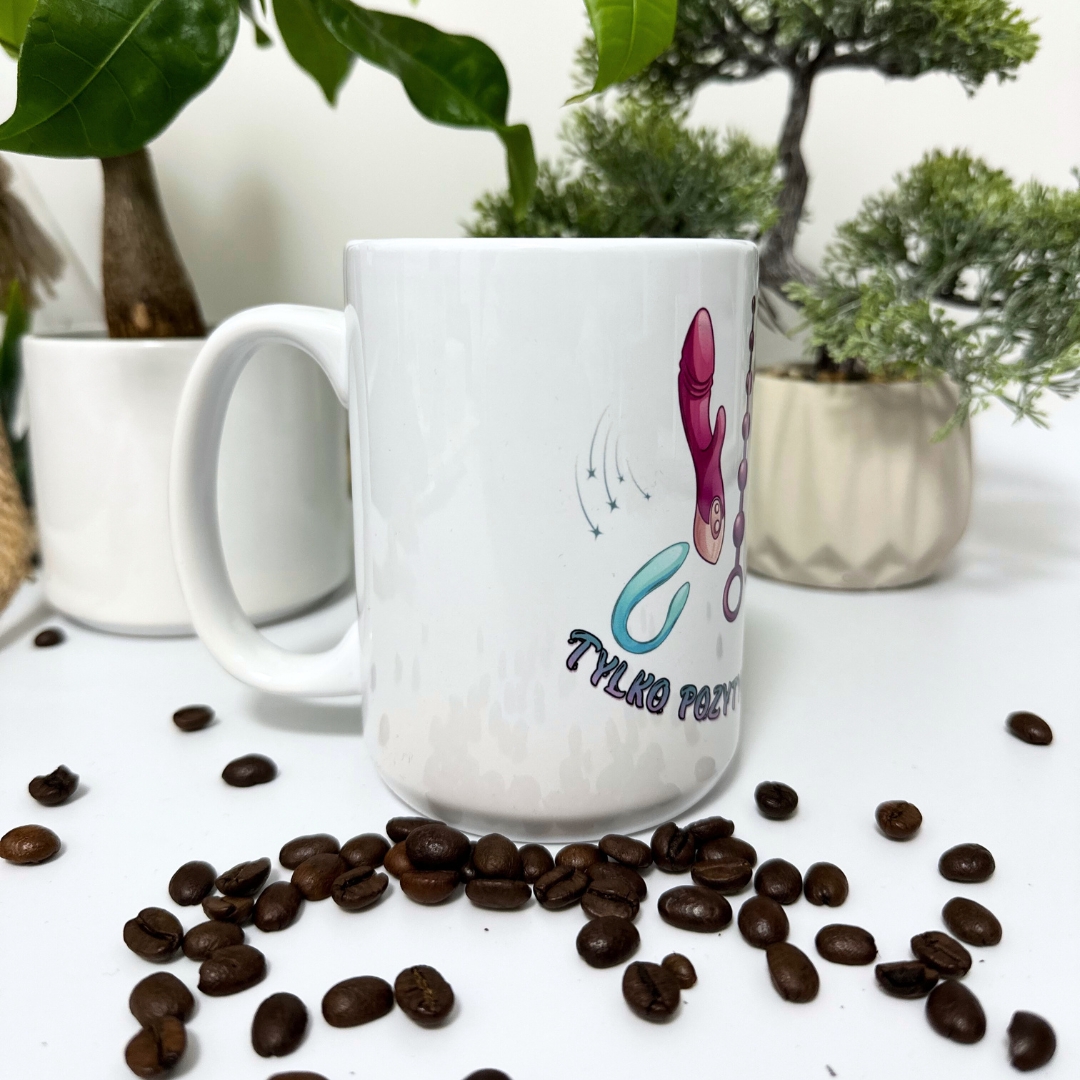 Kubek tylko pozytywne wibracje dla niej