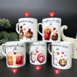 Kubki porcelanowe pasujemy do siebie jak... idealny prezent dla par i na walentynki 5 wzorów