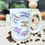 Mój kubek zajebistości z motylkami dla niej