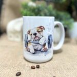 Kubek abonent chwilowo niedostępny z buldogiem