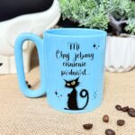 Kubek mi chuj jebany ciśnienie podniósł owal niebieski