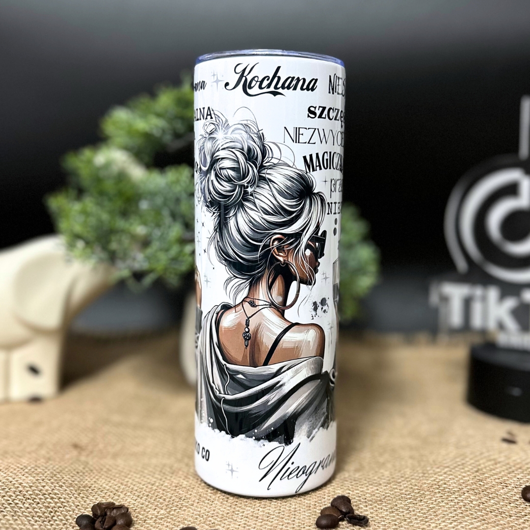 Kubek termiczny kocham siebie dla niej