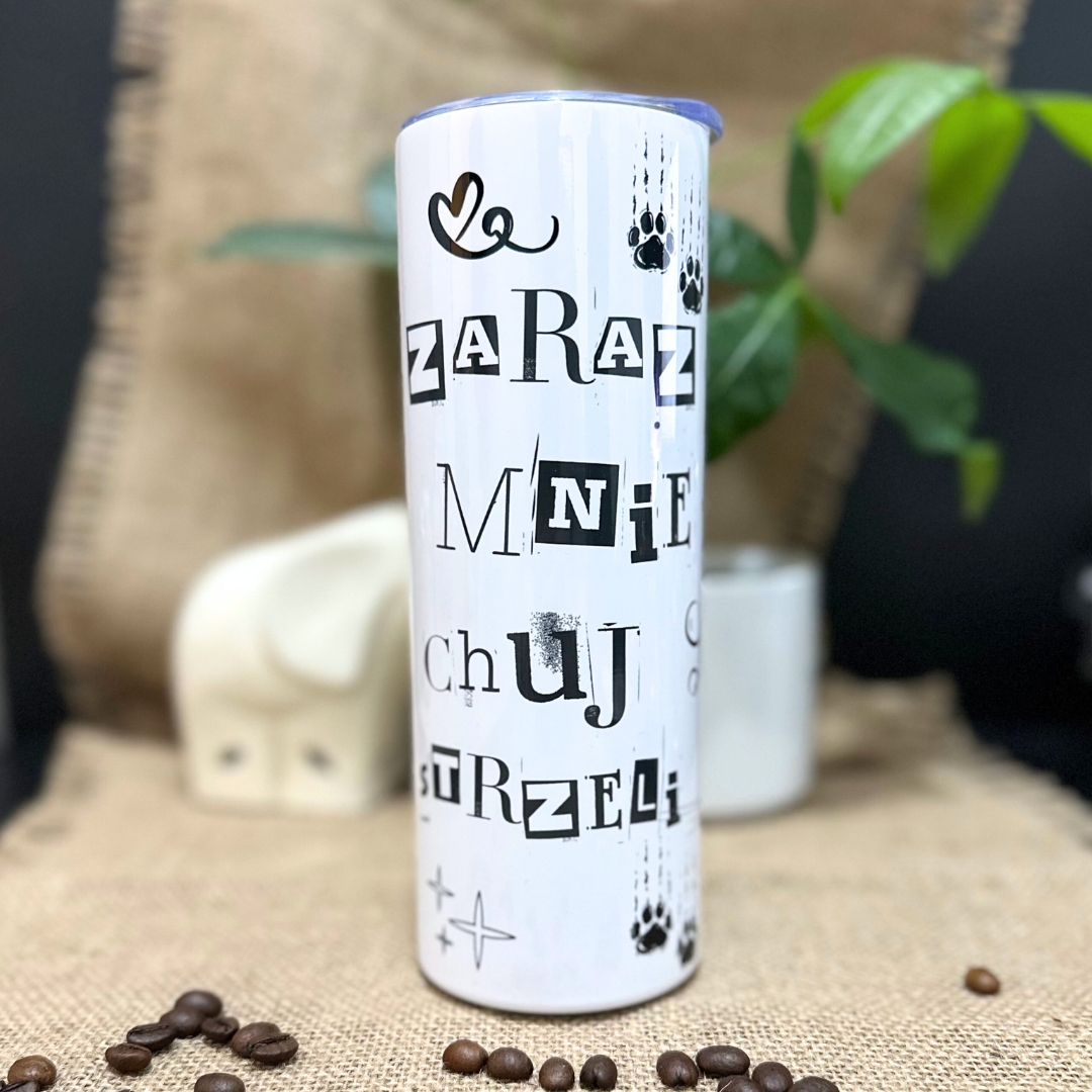 Kubek termiczny zaraz mnie chuj strzeli