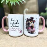 Kubek krąży pogłoska że jestem bosska różowy