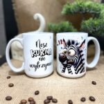 Kubek nosz kurwa nie wytrzymie z zebrą do biura