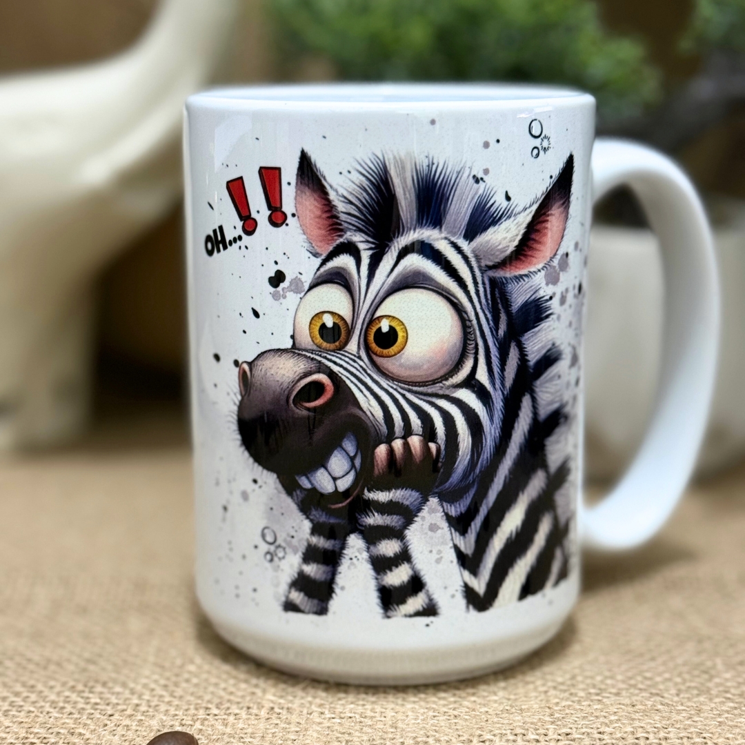 Kubek nosz kurwa nie wytrzymie z zebrą